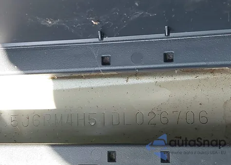 2013 Honda Cr-V Ex из США, поврежденный, VIN 5J6RM4H51DL026706